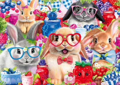 Ravensburger - Bunnies and Berries Puzzle |  35 Piece Puzzle