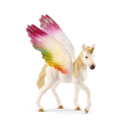 Schleich - Winged rainbow unicorn foal