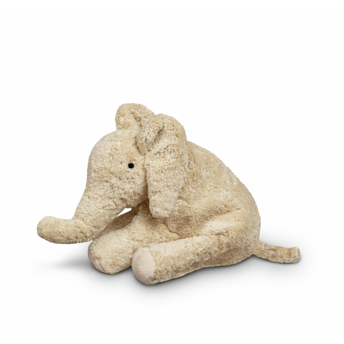 SENGER Cuddly Animal - Small Elephant - Linen - Removable Heat/Cool Pack