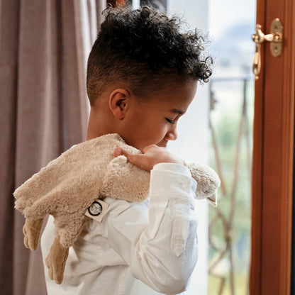 SENGER Cuddly Animal - Small Goose - Linen - Removable Heat/Cool Pack