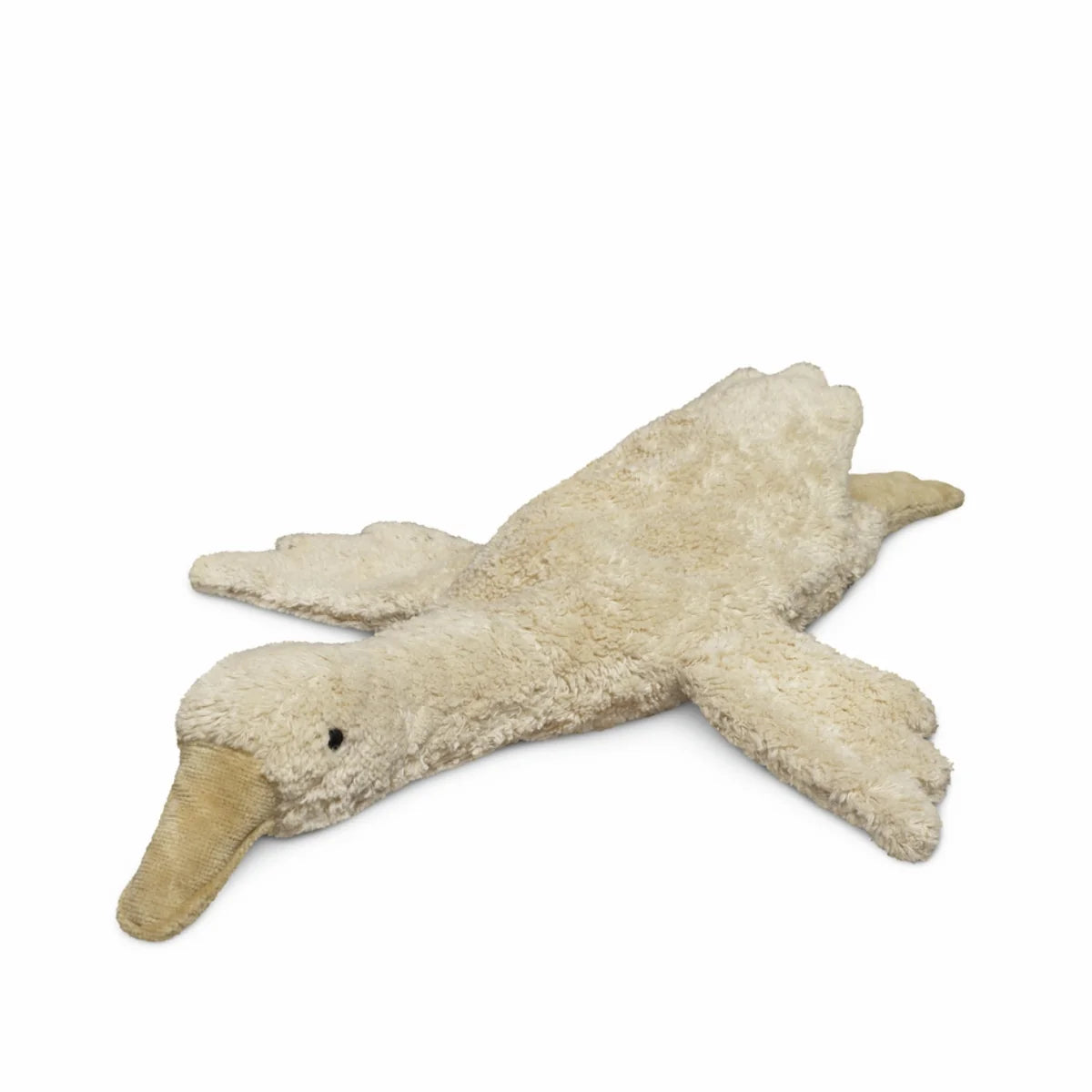 SENGER Cuddly Animal - Small Goose - Linen - Removable Heat/Cool Pack